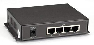 Black LPB1205A 4-port Poe + 1-port Uplin