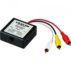 Black IC569A Black Box Composite Video And Stereo Balun - Video And Au