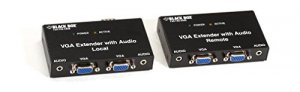 Black AC556A-R2 Vga Extender Kit With Audio, 2-port Loca