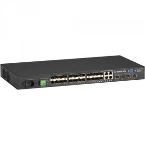 Black LGB5128A-R2 Gigabit Managed Ethernet Sfp Fiber Switch - 28-port