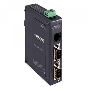 Black LES422A 2 Port Ser Server Rs232422485