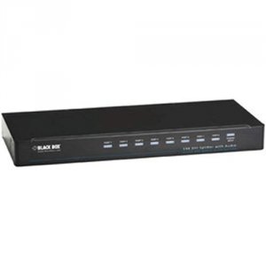 Black AVSP-DVI1X8 1 X 8 Dvi-d Splitter Withaudio And Hdcp