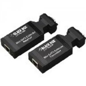 Black AC600A 2-channel Mini Cat5 Vga Splitterextende