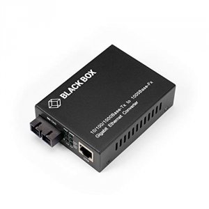 Black LGC212A Easily Convert Base-tx To Base-lx.