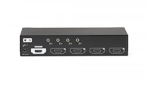 Black AVSP-HDMI1X4 1 X 4 Hdmi Splitter With Audio