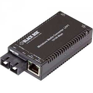 Black LHC014A-R3 Multipower Miniature Media Converter - 10-100-mbps Co