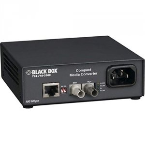 Black LHC008A-R3 Compact Media Converters, 100base-tx100