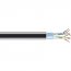 Black EVNSL0508A-1000 Cat5e Shielded 350-mhz Solid Bulk Cable