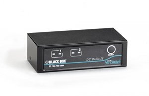 Black KV7022A Servswitch  Dt Basic Ii, 2-port