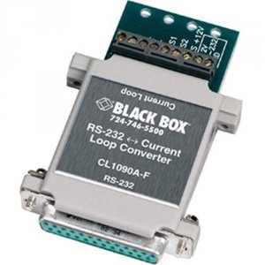 Black CL1090A-F Rs-232 To Current Loop Converter With Db25 Interface