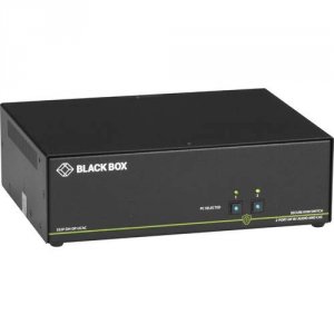 Black SS2P-DH-DP-UCAC Secure Niap 3.0 Kvm Switch - Dual-head, Displayp