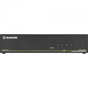 Black SS4P-DH-DP-UCAC Secure Niap 3.0 Kvm Switch - Dual-head, Displayp