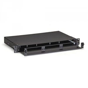 Black JPM427A-R2 Rackmount Fiber Shelf Pull-out Tray