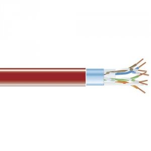 Black EVNSL0506A-1000 Cat5e Shielded 350-mhz Solid Bulk Cable