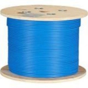 Black C6ABC51S-BL-1000 Cat6a Shld Bulk Cable Futp 1000 Plenum