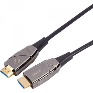 Black AOC-HL-H2-50M High-speed Hdmi 2.0 Active Optical Cable (aoc) - 4