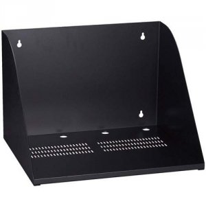 Black RMT964 Vented Wallmount Shelf