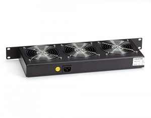 Black RM075-R2 Rackmount Fan Tray, Horizontal