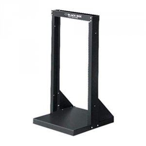 Black RM391A-R2 19in Steel Distribution Rack, 40u, 74in