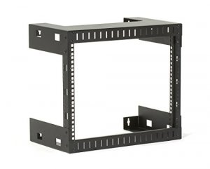 Black RMT990A Open Frame Rack, 12ind, 8u