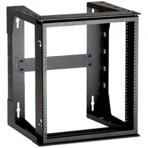 Black RM070A-R3 12u Wall Mount Rack Frame For Network Equipment