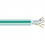 Black C6ABC51-GN-1000 Cat6a Solid Plenum 1000 Green