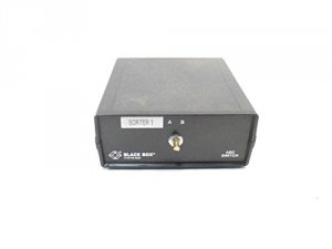 Black SWJ-100A 100-mbps Abc Manual Switch