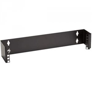 Black JPM049-R2 Wallmount Patch Panel Bracket, 19inw, M5