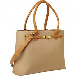 Fabrique EURO-2 Thoroughbred Tan Laptop Tote