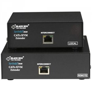 Black ACU6022A Servswitch Brand Catx Usb Kvm Extender,