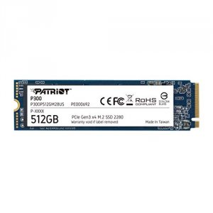 Patriot P300P512GM28US Patriot P300 M.2 Pcie Gen 3 X4