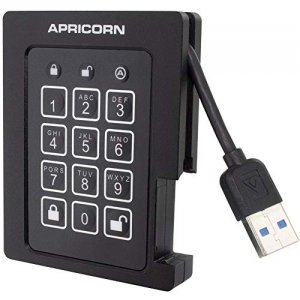 Apricorn ASSD-3PL256-480F Aegispadlockssd 480g Usb3.0 Encrypted Dr