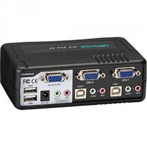 Black KV7020A-K Servswitch Dt Pro Ii Kit, 2-port