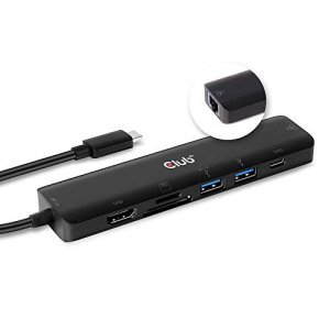 Club CSV-1592 Usb C 7-1 Hub Hdmi 2.0b