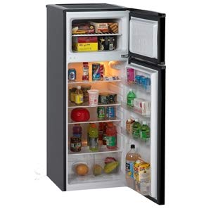 Avanti RA7326BT-IS 7.4cf Apt Refrig Blk Overbox