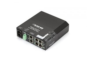 Black LPH240A-H 6 Port Sw, Hard, Poe, Iec 6-utp 100-250v