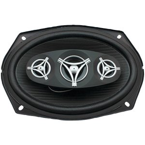 Power EF-694 (r) Ef-694 Edge Series Coaxial Speakers (6 X 9, 4 Way, 80