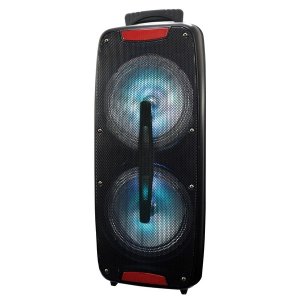 Supersonic IQ-3208DJTWS- BLACK 8in Blk Bt Tr Wrlss Spkr