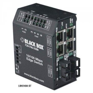 Black LBH240A-SC Heavy-duty Edge Switch, Standard, (4) Co