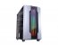 Compucase GEMINI M SILVER Glass Panel Minitower Gaming Rgb Bar