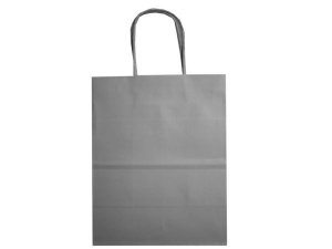 Bulk DC204 Small Gray Gift Bag