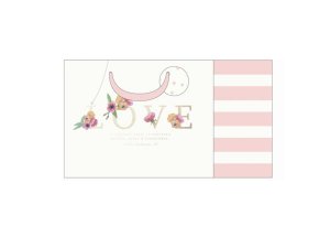 Bulk GB189 Vogue Love Gift Bag Wtissue