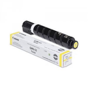 Original Canon 8519B003AA Gpr-51 Toner Cartridge - Yellow - Laser - 21