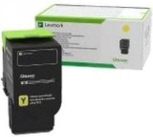 Original Lexmark 78C1UYE Ultra-high-yield Yellow Toner Cartridge