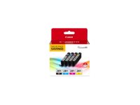 Axis 2091C005 Cli-281 Black, Cyan, Magenta  Yellow 4 Ink Pack