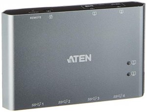 Aten US3342 2-port Usb-c Sharing Switch With Power P