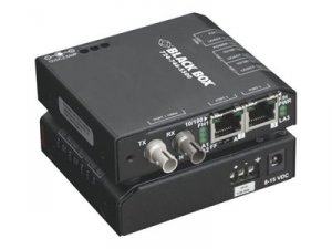 Black LBH110A-ST Standard Media Converter Switch, 10-100