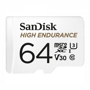 Sandisk SDSQQNR-064G-AN6IA High Endurance Microsdxc, 64gb, U3, V30, C1