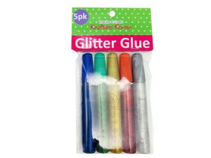 Bulk CG999 Five Pack Glitter Glue