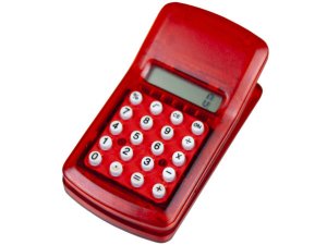 Bulk BH932 Calculator Clip Red